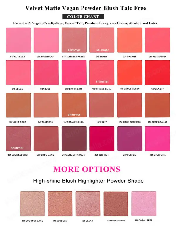 Velvet Mineral Blush Powder