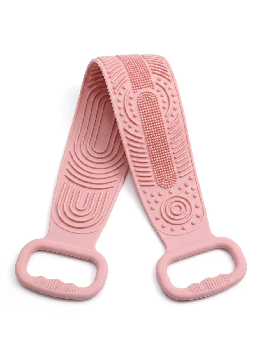 Textured Silicone Body Scrubber Strap