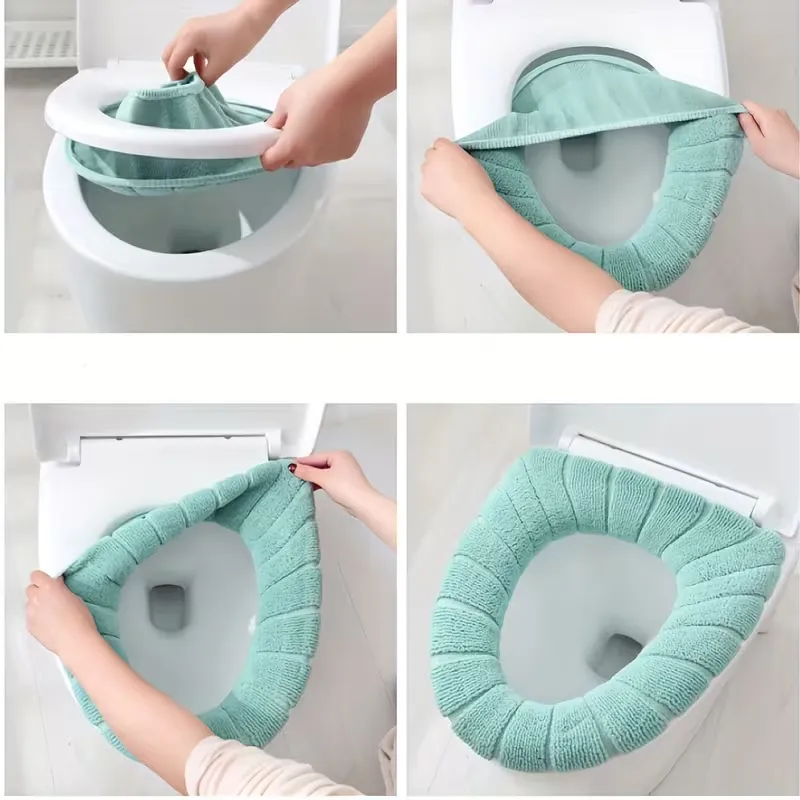 Multi-Color Soft Toilet Seat Cover
