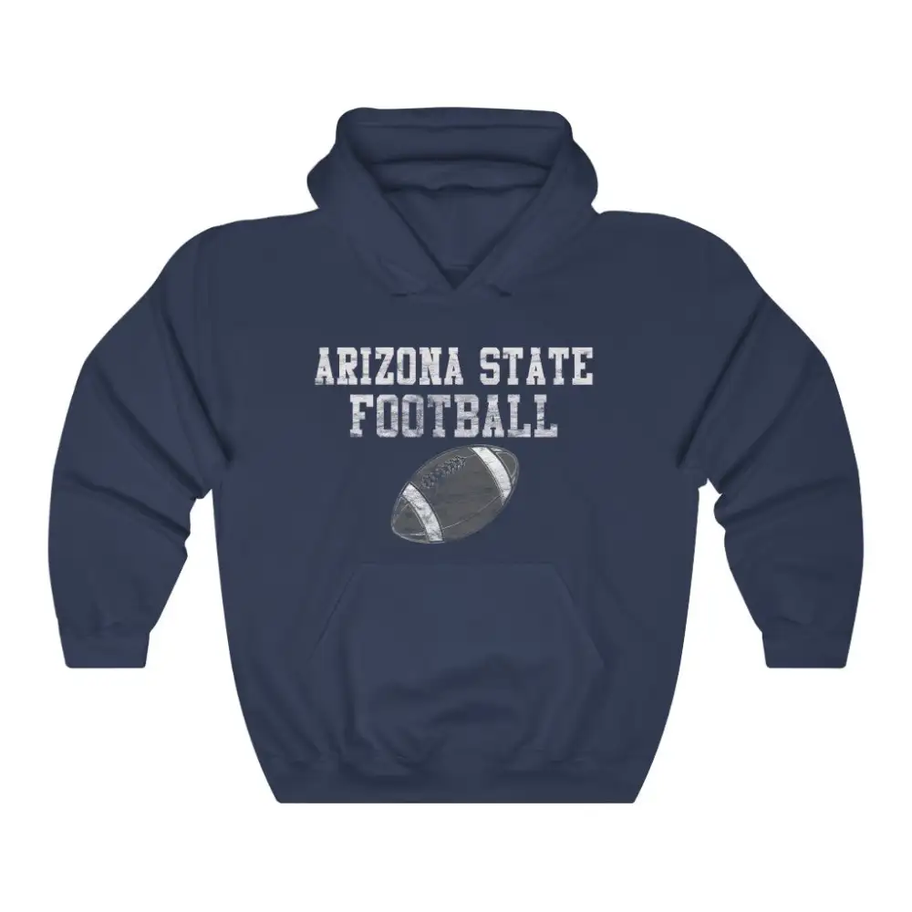 Vintage Football Graphic Pullover Hoodie