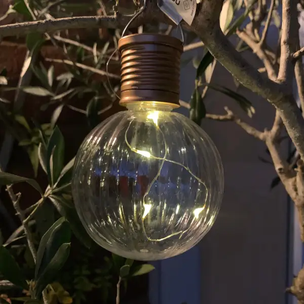 Refined Fluted Bulb String Lights