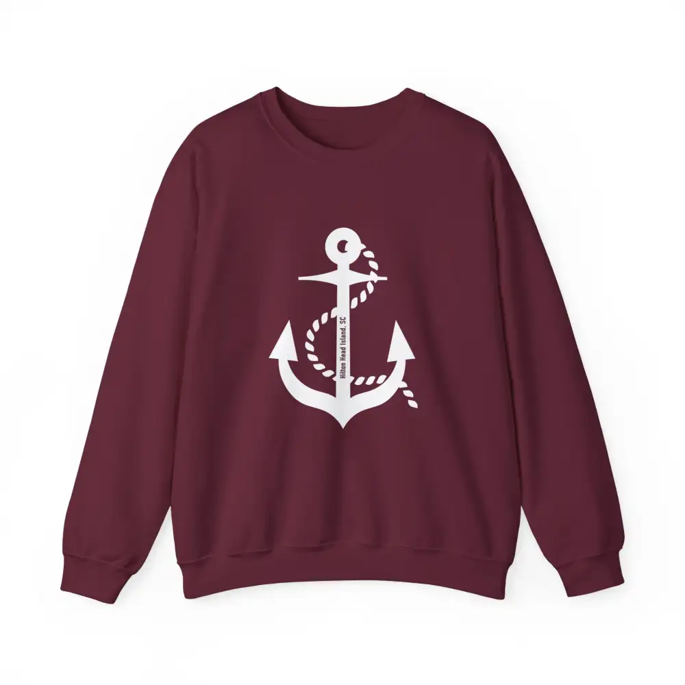 Anchor Graphic Crewneck Sweatshirt