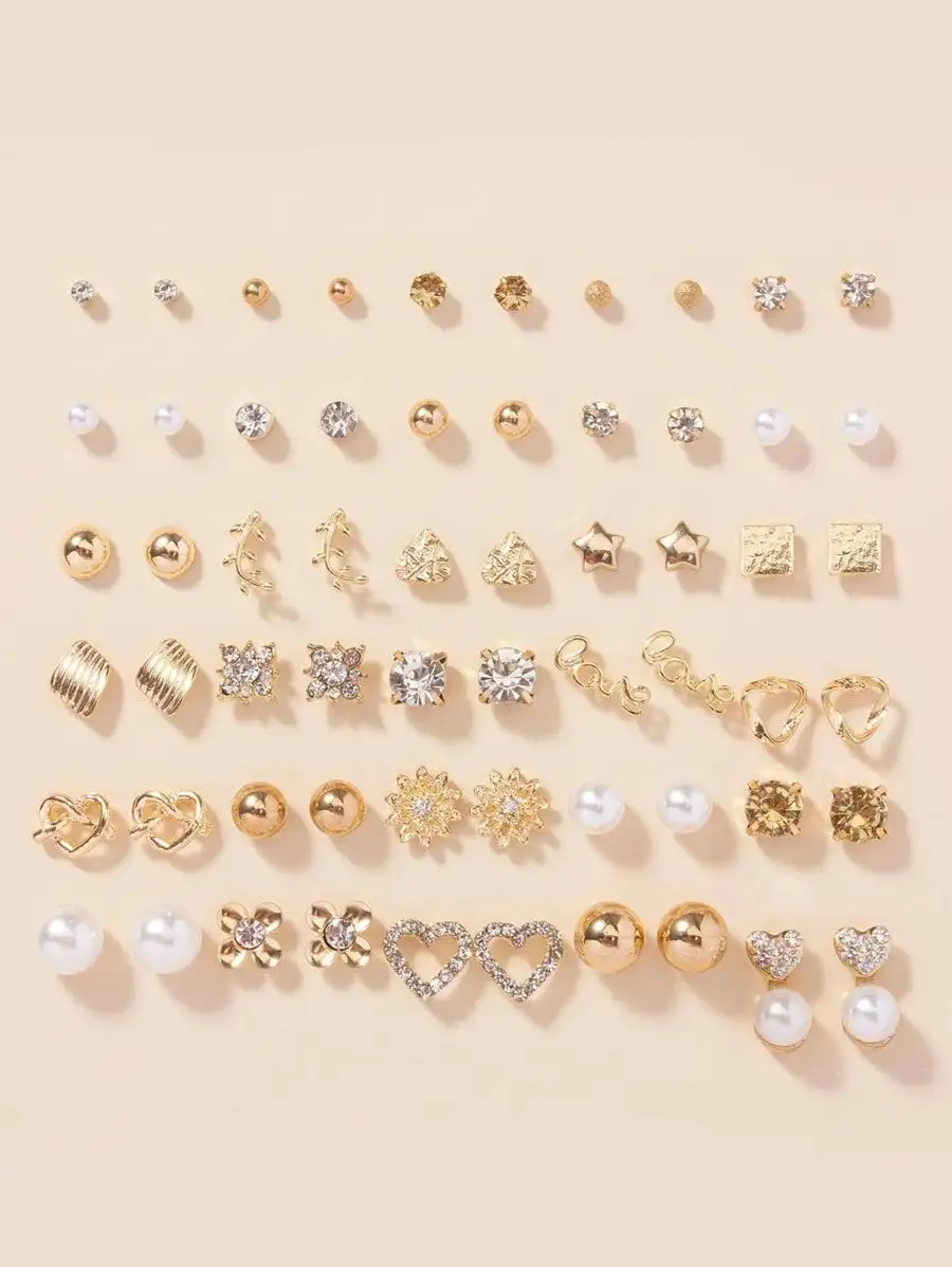 Assorted Modern Accent Earrings