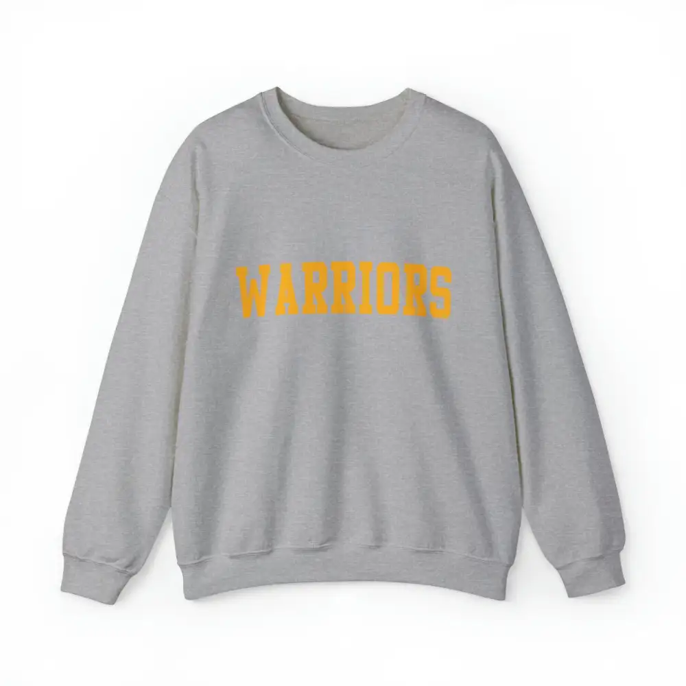 Everyday Athletic Lettering Blue Accent Gold Accent Team Graphic Crewneck Sweatshirt