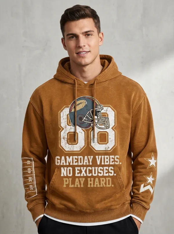 Men's Football Helmet Gameday Hoodie