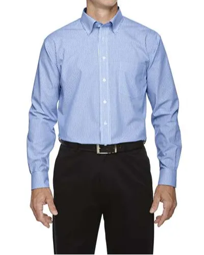 Men's Essential Pocket Cotton-Blend Button-Up Shirt