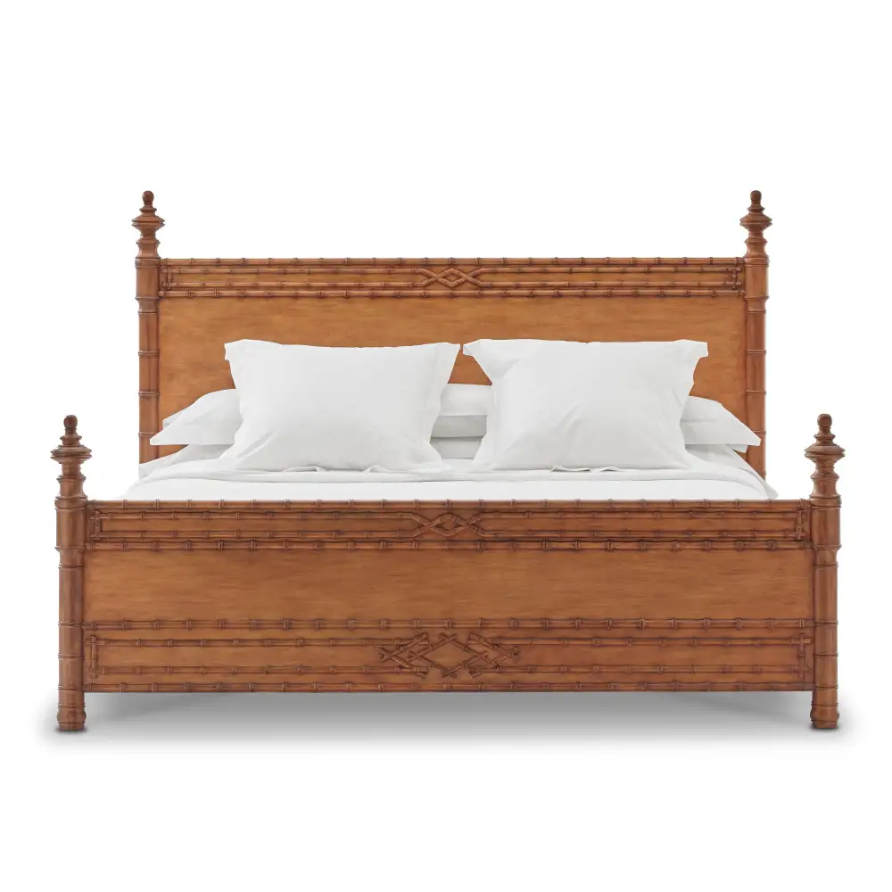 Bamboo Maple Bed Frame