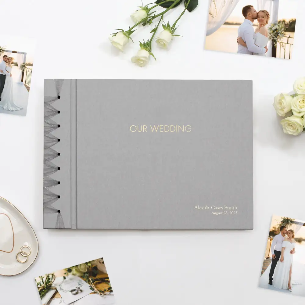 Signature Silk Wedding Memory Album