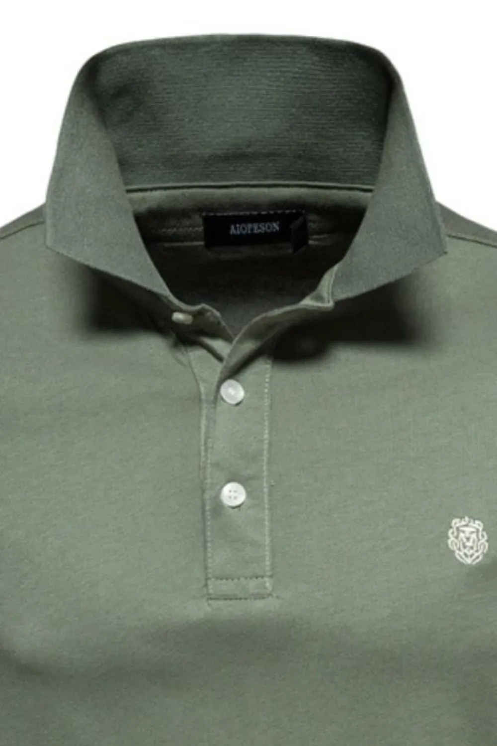 Loose Fit Collared Short Sleeve Polo Shirt