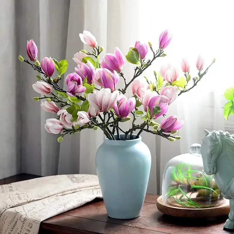 Modern Floral Artificial Decorative Botanical Accent