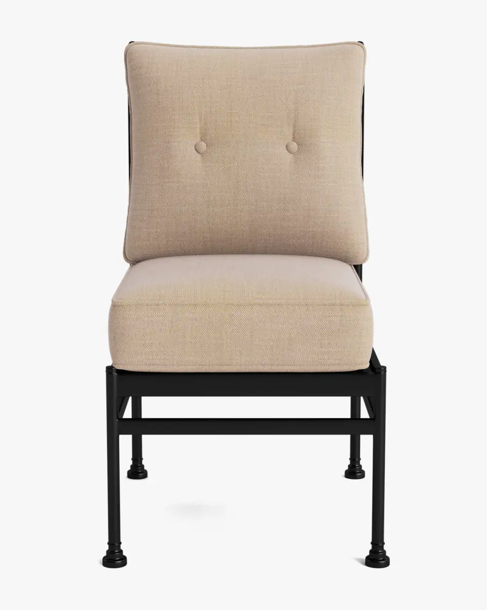 Tailored Aluminum Dining Chair