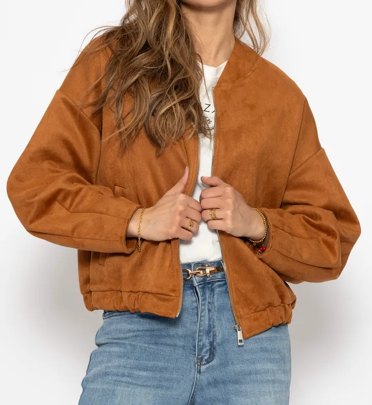 Brown Relaxed Everyday Jacket