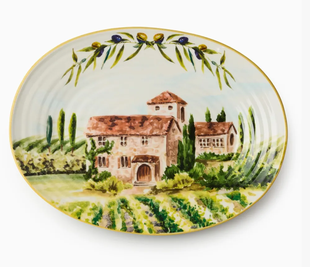 Classic Oval Serving Platter