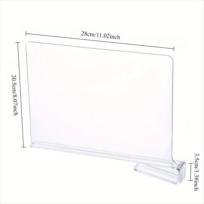 2 Pcs Closet Shelf Divider