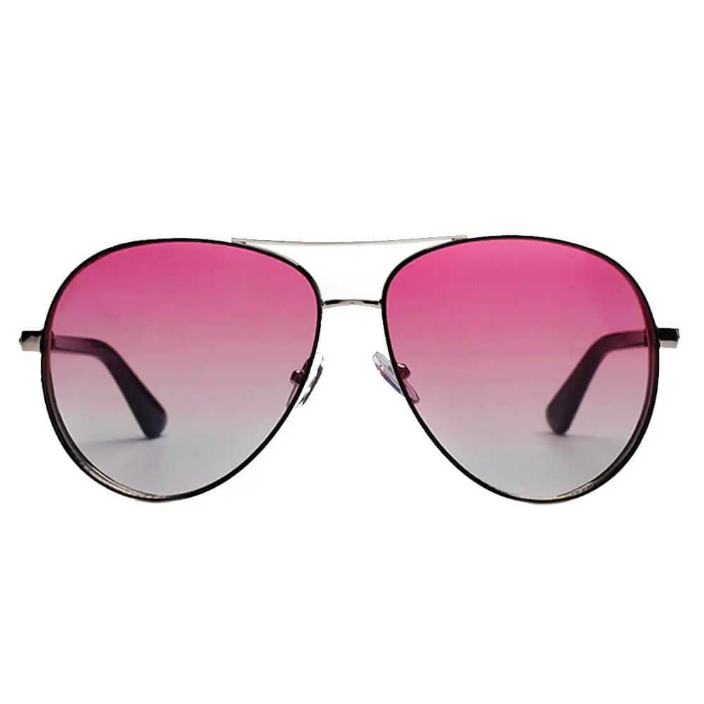 Flat Top Brow Bar Frame Sunglasses