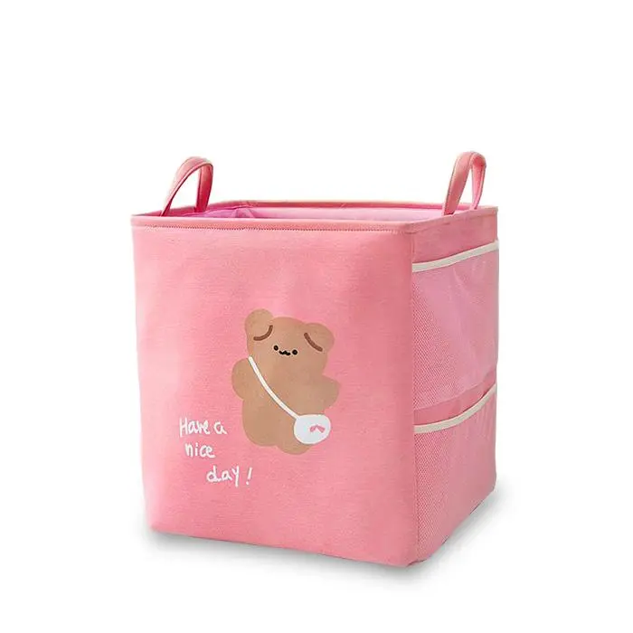 Classic Rectangular Polyester Fabric  Laundry Basket