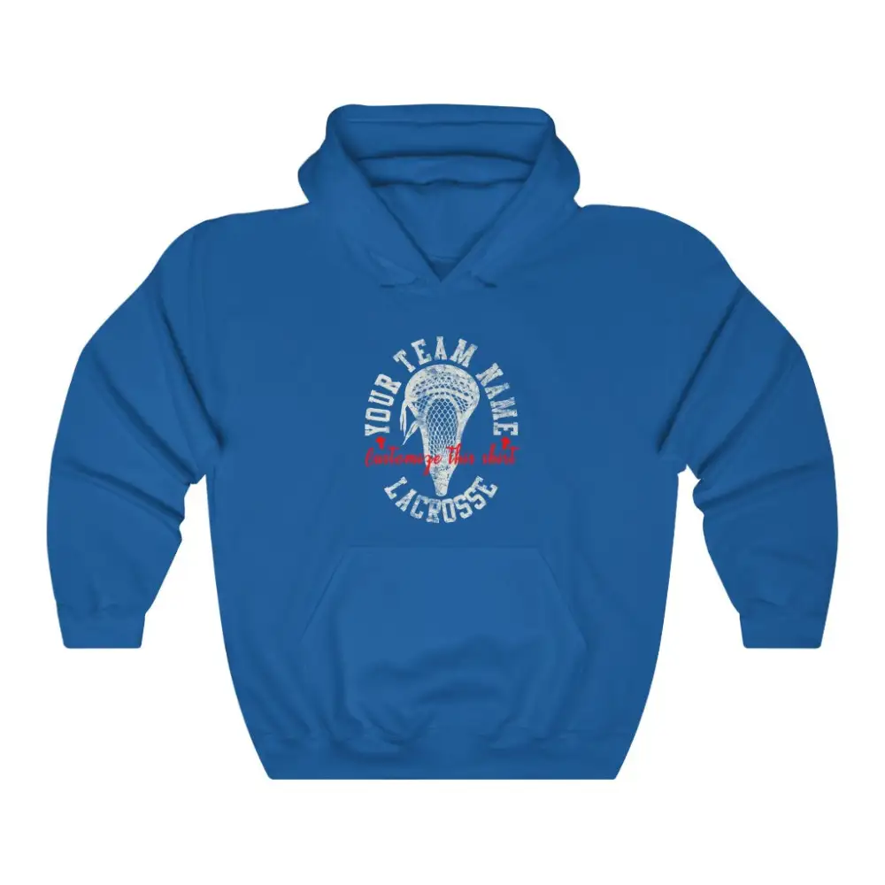 Vintage Lacrosse Stick Head Hoodie