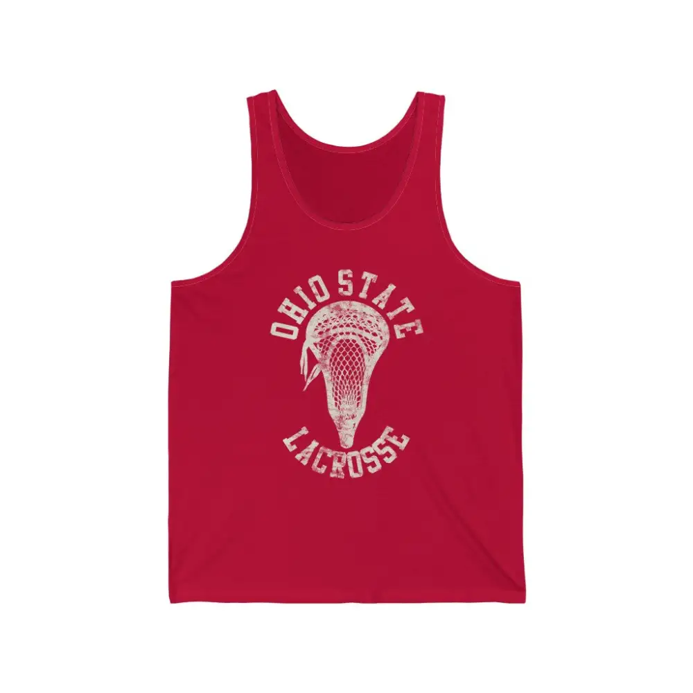 Vintage Lacrosse Head Tank Top