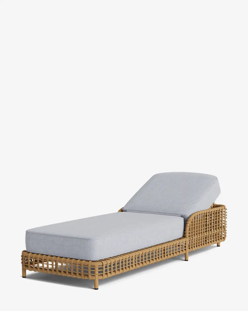 Woven Aluminum Outdoor Chaise