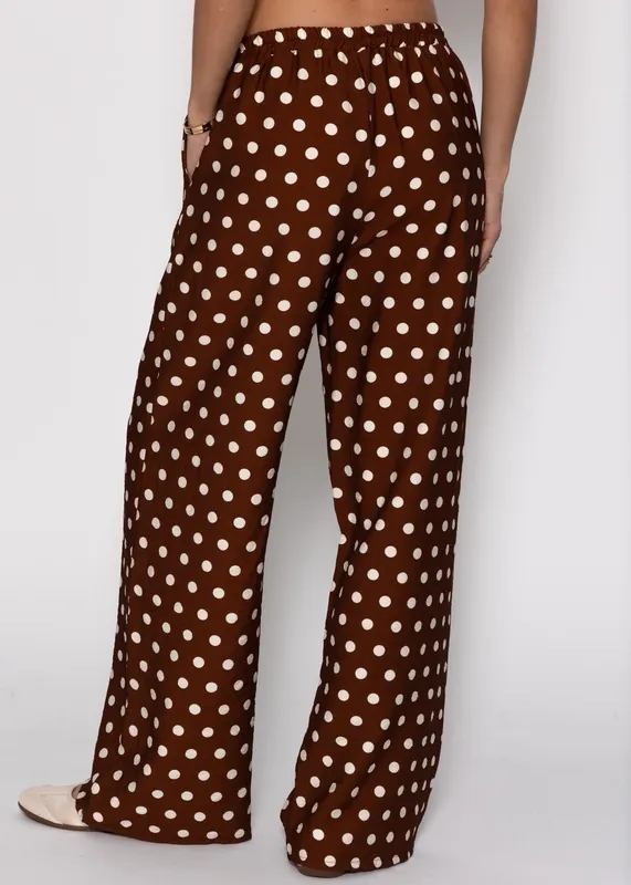Beige Brown Everyday Pants