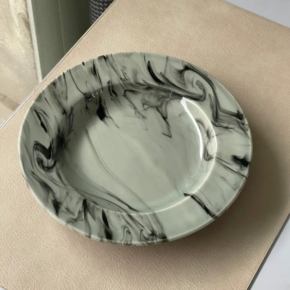 Deep Ceramic Dining Plate