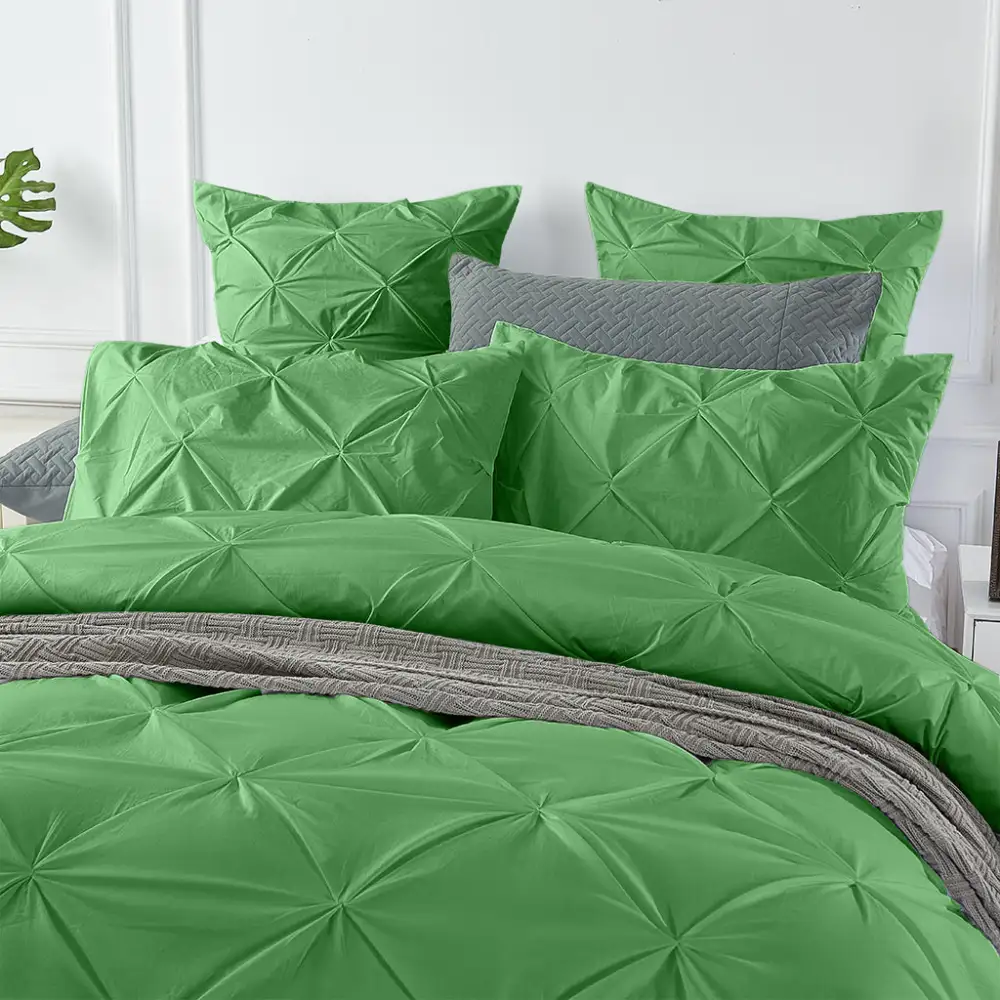 Pintuck Quilt Cover Set In Cotton