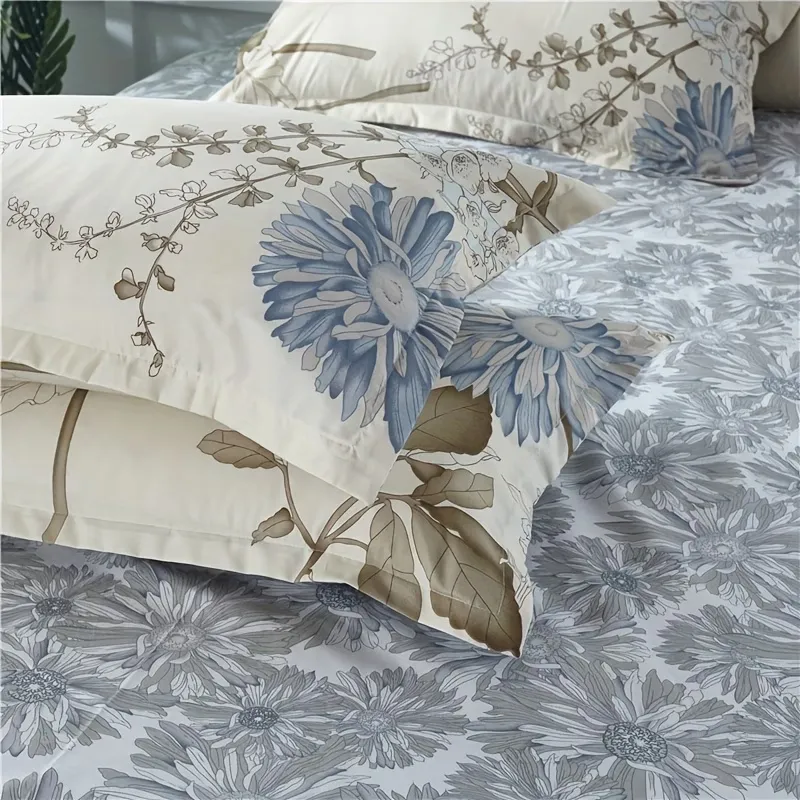 Floral Print Pillowcase
