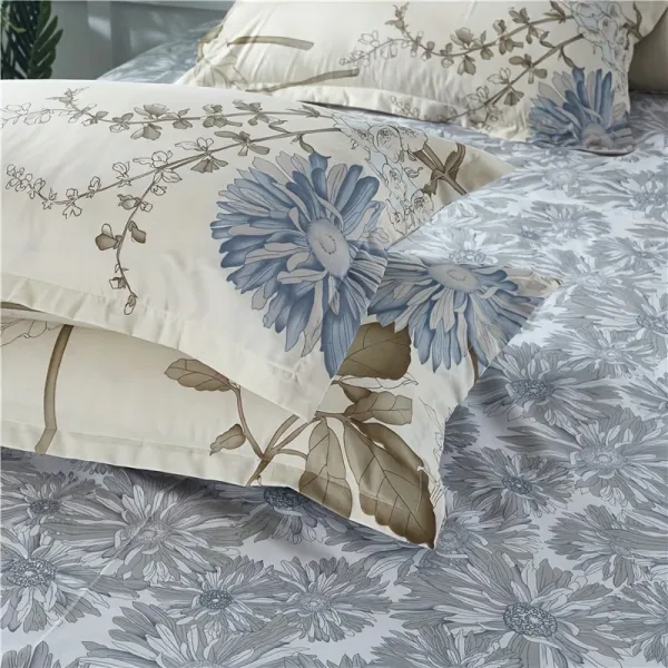 Floral Print Pillowcase