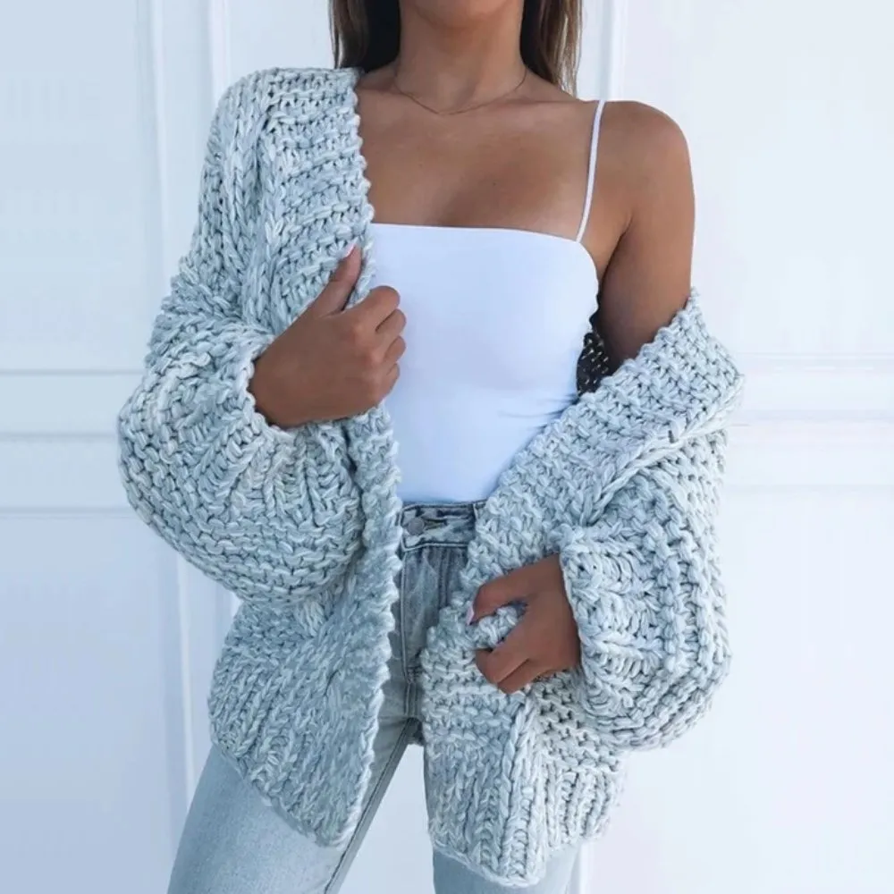 Relaxed Knit Cardigan