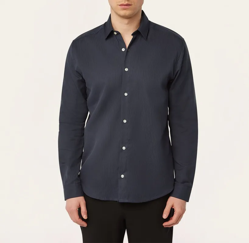 Twill Shirt Dark Navy