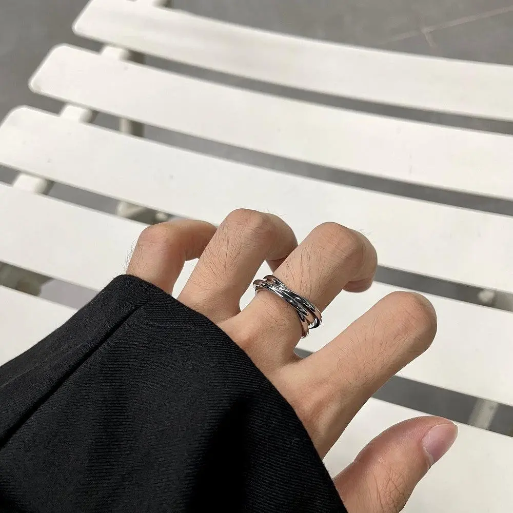 Intertwined Band Ring