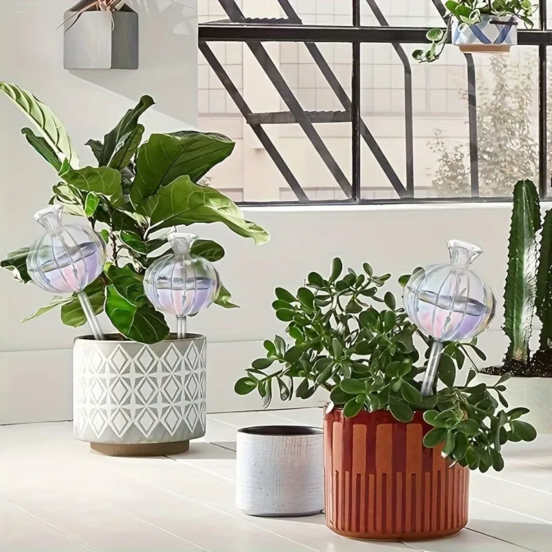 2 Pcs Glass Plant Watering Bulbs