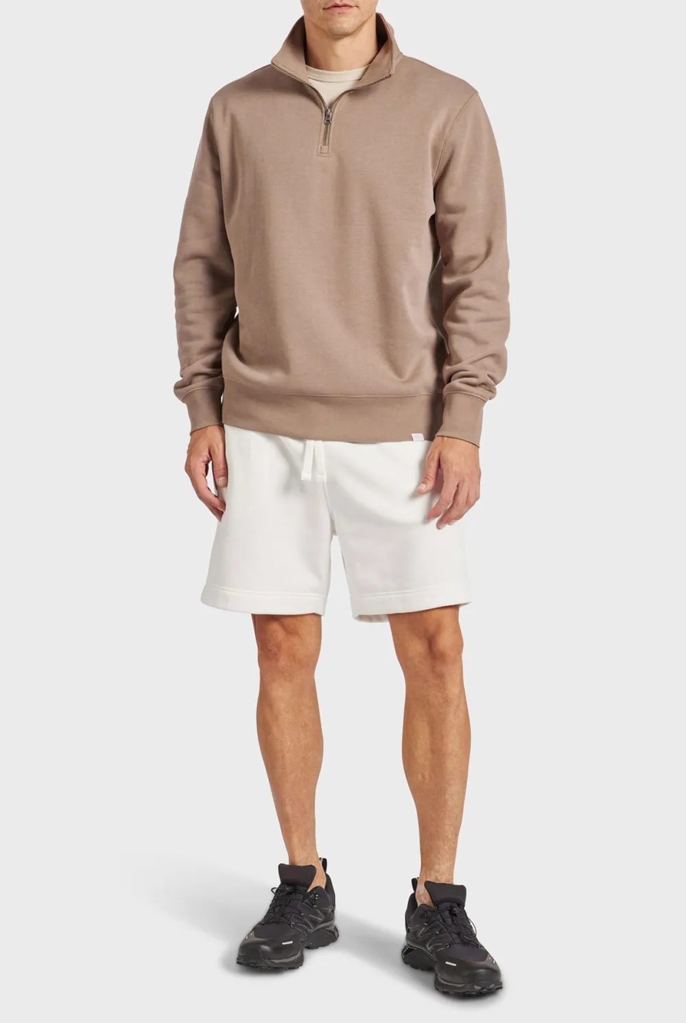 Soft Knit Elastic Waist Casual Lounge Shorts