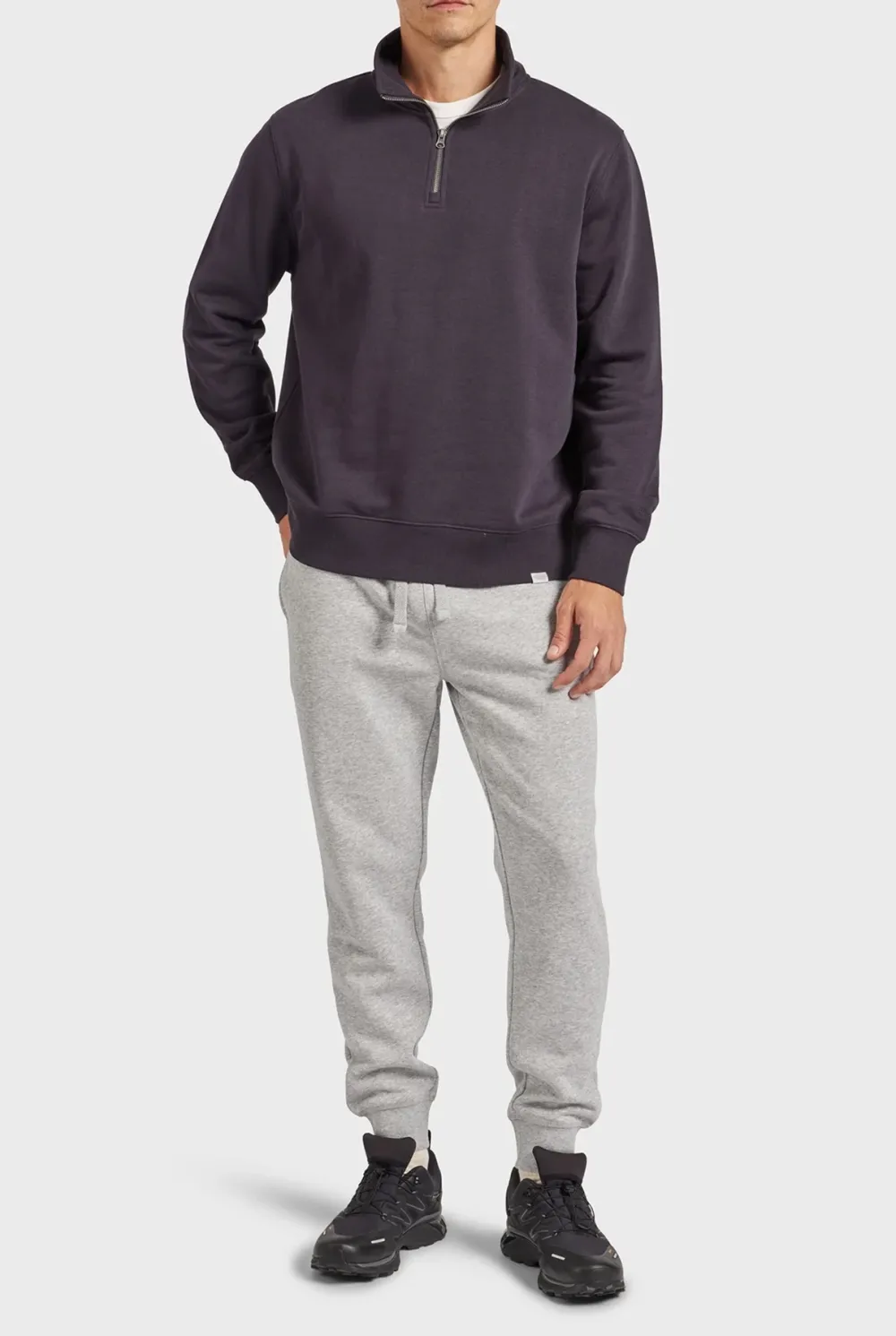 Soft Knit Elastic Waist Casual Sweatpants