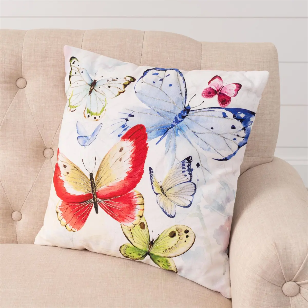 Butterfly Decorative Accent Pillow