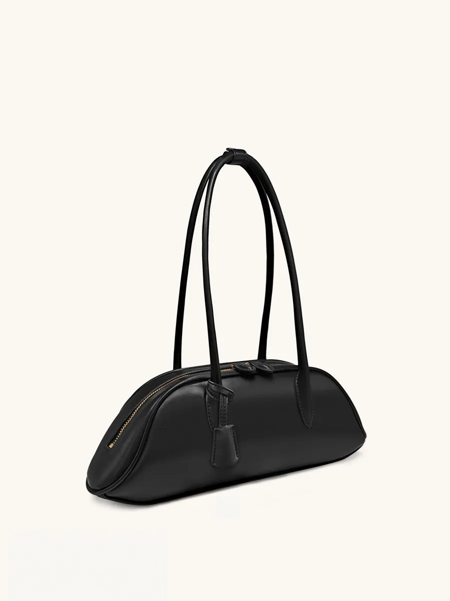 Liliana Bowling-Style Underarm Baguette Bag