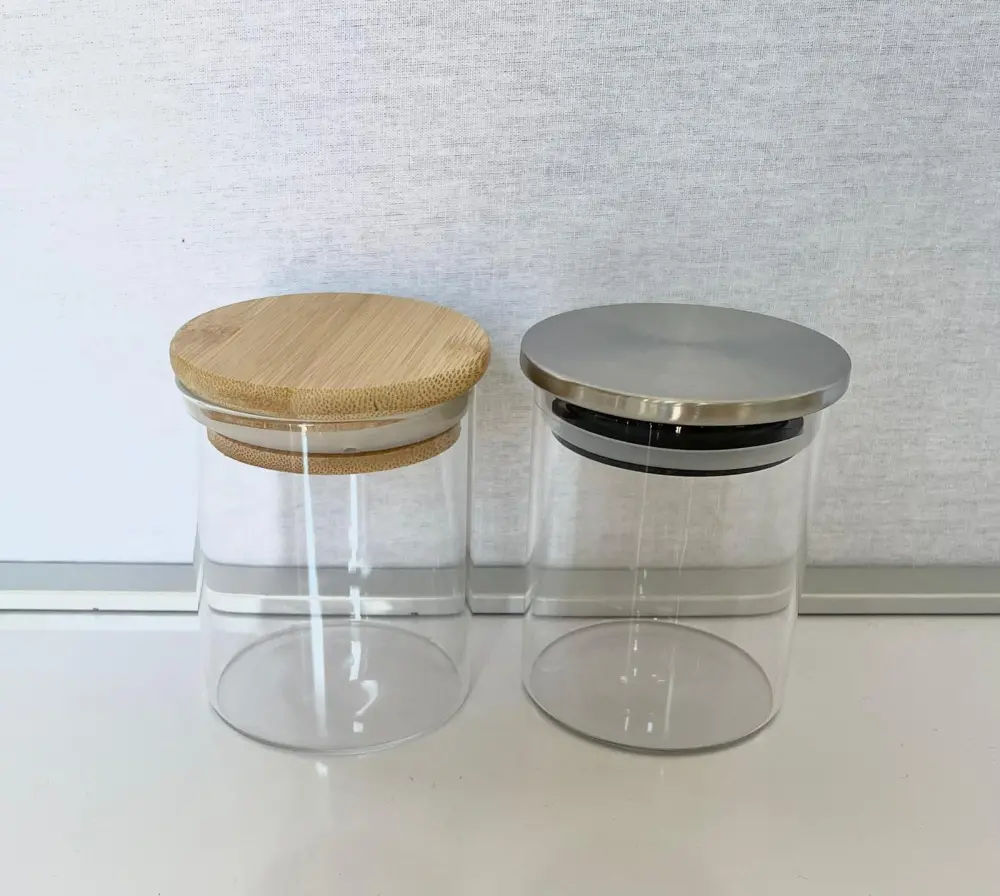 Glass Spice Storage Jar