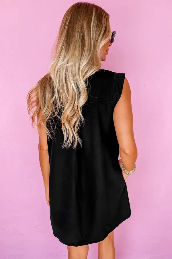Collared Mini Dress