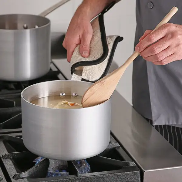 Space-Saving Aluminum Sauce Pan