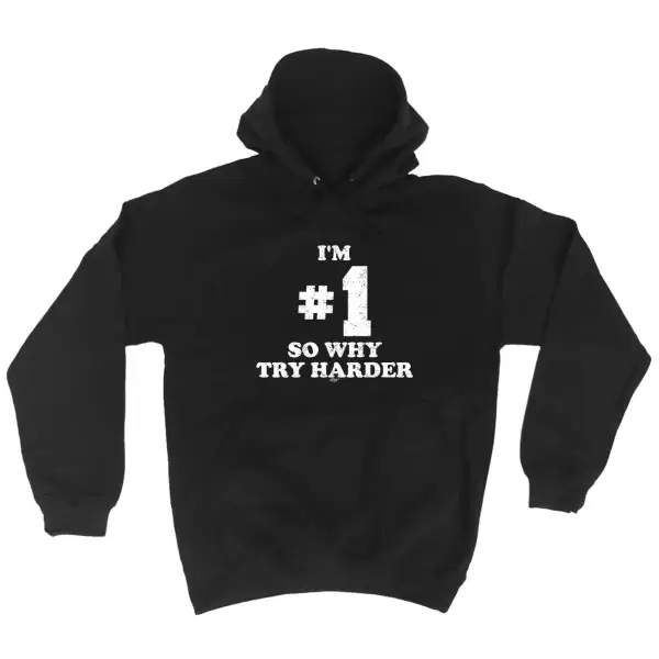 Number One Graphic Hoodie