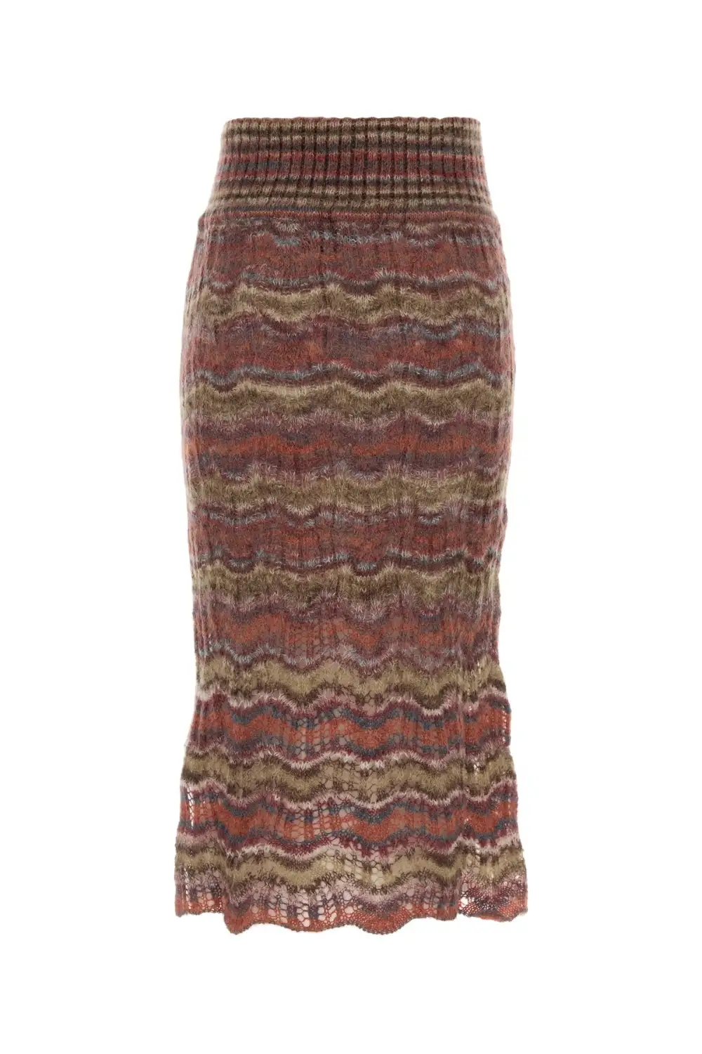 Mohair-Blend Skirt