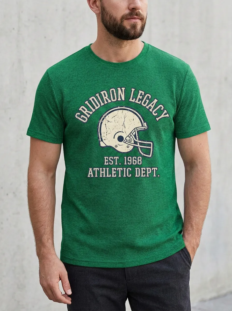 Men's Classic Gridiron Legacy Helmet T-Shirt