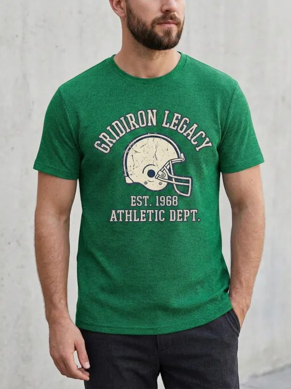Men's Classic Gridiron Legacy Helmet T-Shirt