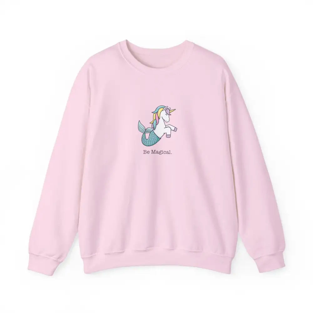 Mermaid Unicorn Graphic Crewneck Sweatshirt
