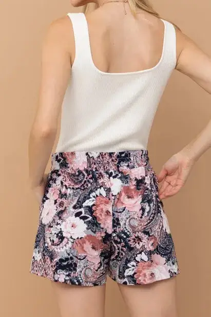 Polyester Wrinkle-Free Stretchy Cooling Fabric Shorts