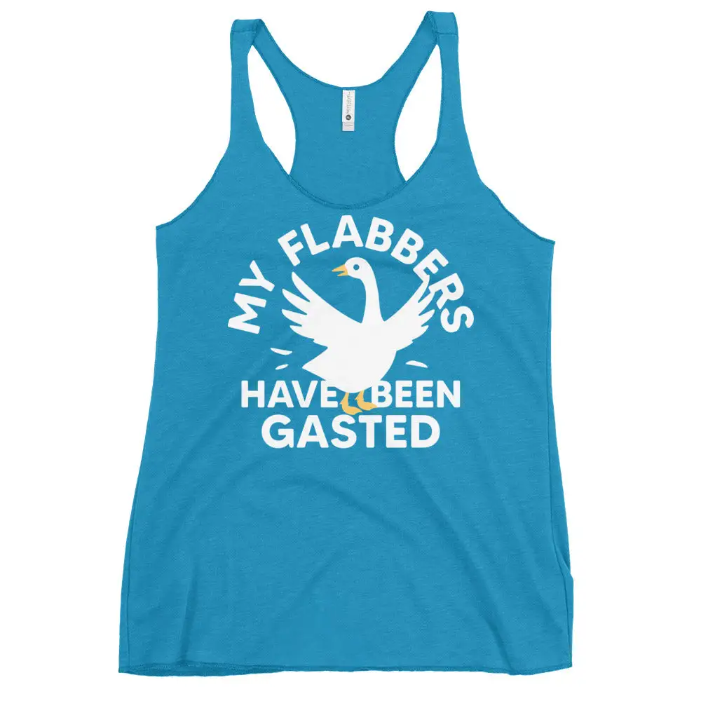 Flabbers Gasted Racerback Tank