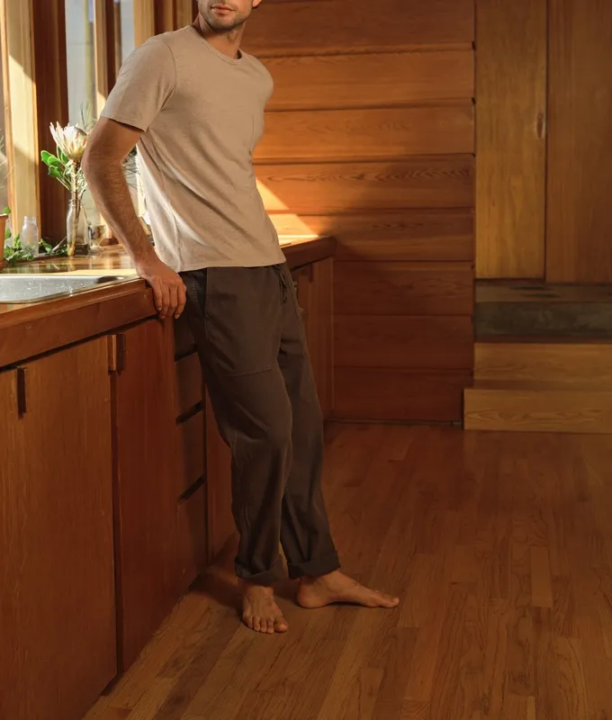 Recycled Cotton Pant Army