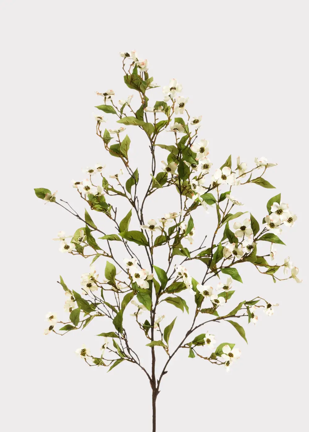 Artificial Blooming Dogwood Branch