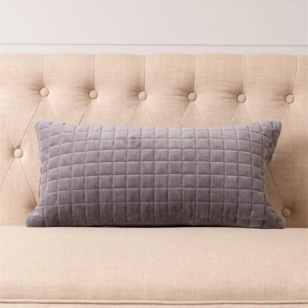 Textured Lumbar Decorative Accent Pillow