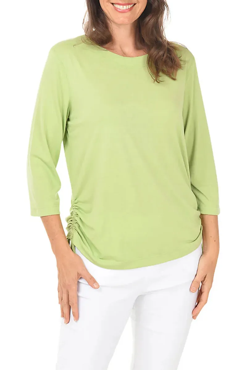 Classic Side Shirred Blouse